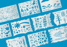 Laden Sie das Bild in den Galerie-Viewer, SPEZIAL - Landschaftsschablonen Set