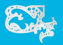 Laden Sie das Bild in den Galerie-Viewer, SPEZIAL - Fraktal geometrisches Schablonen Set