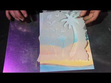 Laden und Abspielen von Videos im Galerie-Viewer, SPEZIAL - Palmenschablone