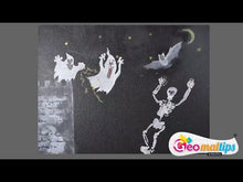 Laden und Abspielen von Videos im Galerie-Viewer, SPEZIAL - Halloween Schablone